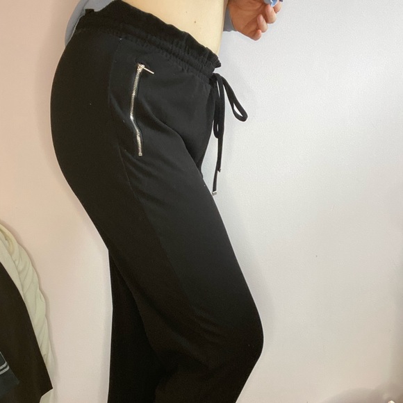 Black Drawstring Pants - Picture 4 of 8